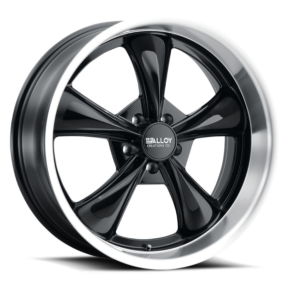 ALLOY CREATIONS AC505 17x7 BLACK/ACCENT